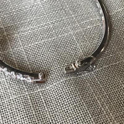 Sterling Silver 925 Locking Bracelet