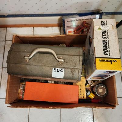Tool Lot Wagner Power Stripper NIB, Clamps, Wrenches Socket set and more