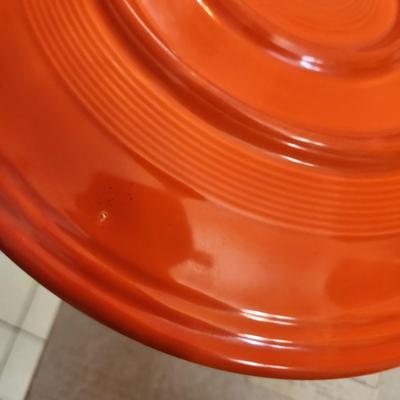 12" Orange Platter Homer Laughlin Fiestaware?