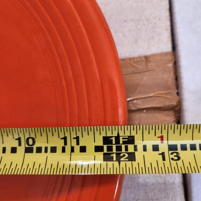 12" Orange Platter Homer Laughlin Fiestaware?