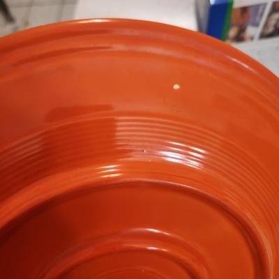 12" Orange Platter Homer Laughlin Fiestaware?