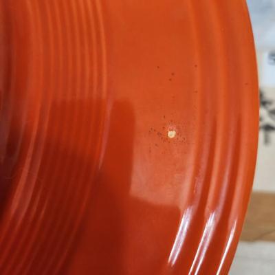 12" Orange Platter Homer Laughlin Fiestaware?