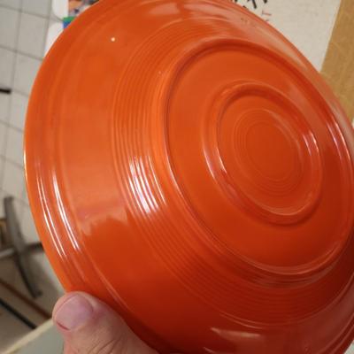 12" Orange Platter Homer Laughlin Fiestaware?