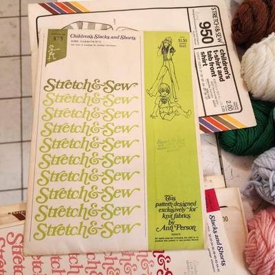 Crafting Lot yarn Sewing Books