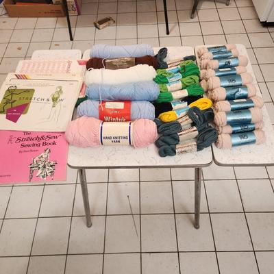 Crafting Lot yarn Sewing Books