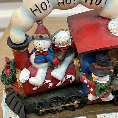 Two Cute Snowman Table Decorations