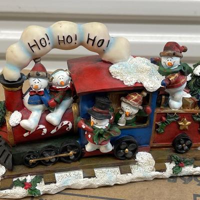Two Cute Snowman Table Decorations