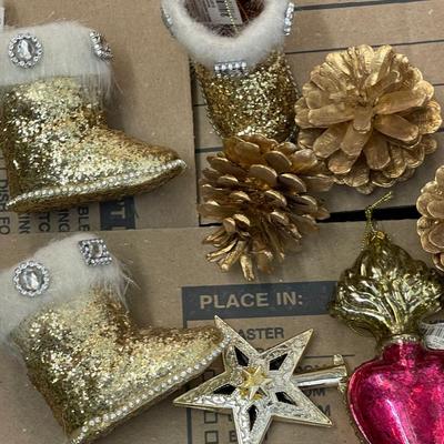 Mixed Christmas Ornament Lot