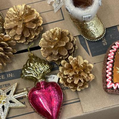 Mixed Christmas Ornament Lot