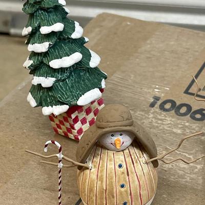 Vintage Snowman Nativity Scene - Follies by Sandi Gore Evans
