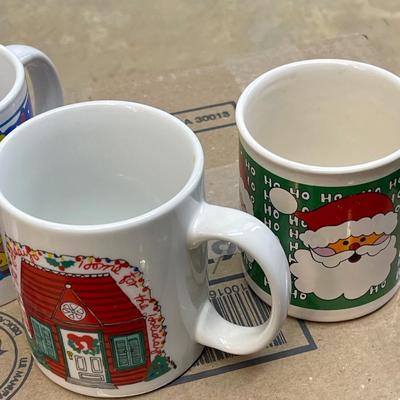 Set of 4 Mixed Coffee Cup Lot