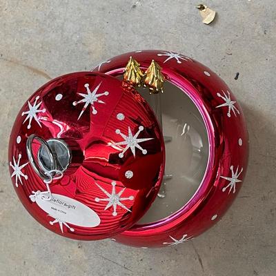 Two New Ornament Bowls with Stirrers