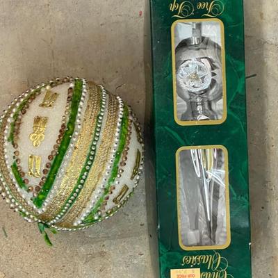 Three Ornament Lot - Chirping Bell