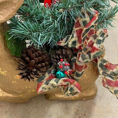 Golden Deer Planter for Artificial Designs