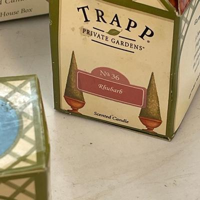 Set of 8 NEW Trapp Candles - Two are Mini