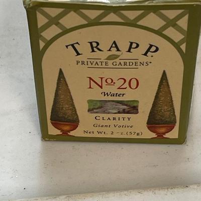 Set of 8 NEW Trapp Candles - Two are Mini
