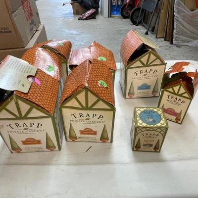 Set of 8 NEW Trapp Candles - Two are Mini