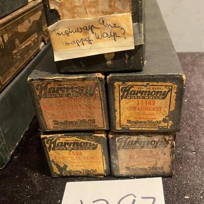 Vintage Player Piano Rolls