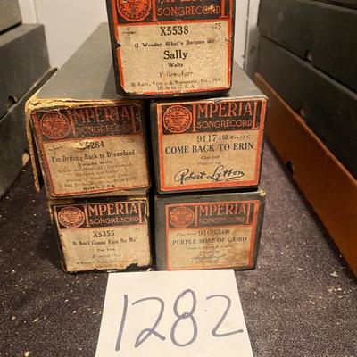 Vintage Player Piano Rolls