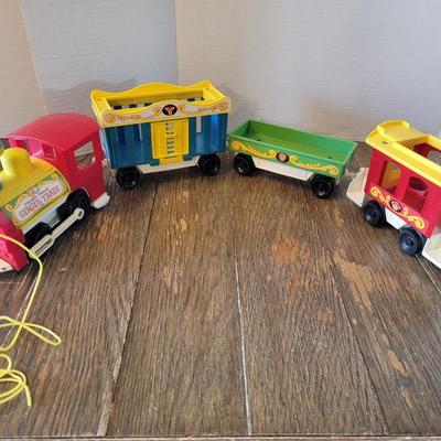 Vintage Fisher Price Circus Train