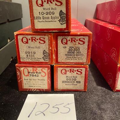 Vintage Player Piano Rolls