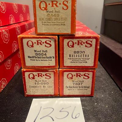 Vintage Player Piano Rolls