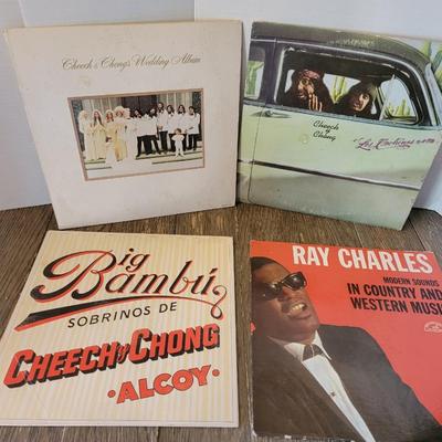 Records Cheech & Chong + Ray Charles
