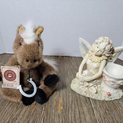 Boyds Horse and Fairy Decor