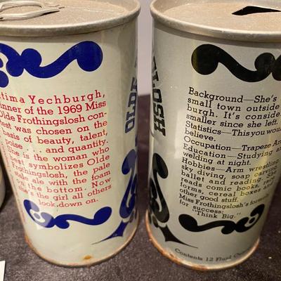 Vintage Beer Cans