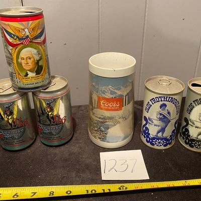 Vintage Beer Cans