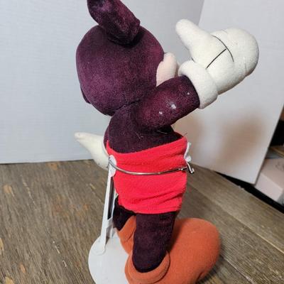 Vintage Applause Mickey Mouse Plush with Stand