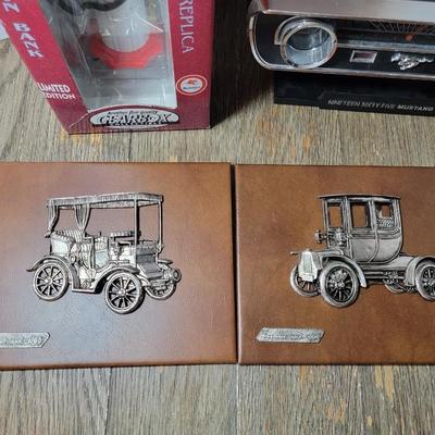 Lot of 4 Collectable Car Items