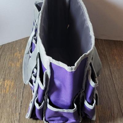 Purple Portafolia Scrap Book Bag
