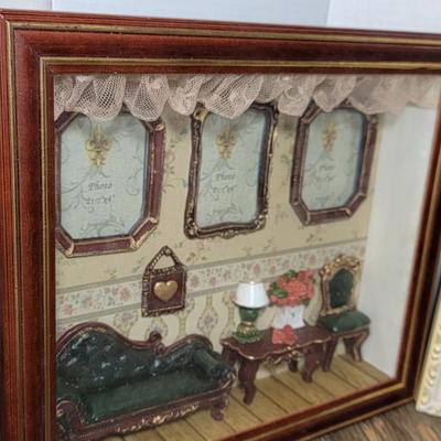 2 Victorian picture Showboxes