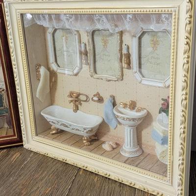 2 Victorian picture Showboxes