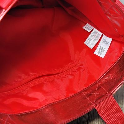 Minnie Mouse Red Sparkel Tote Bag