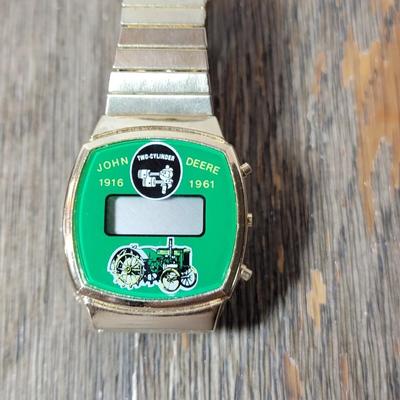Jell-O Thermometer, John Deere Watch & Resin Plant