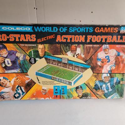 Coleco NFL Pro-Stars Electric Vibrating Action Football Game