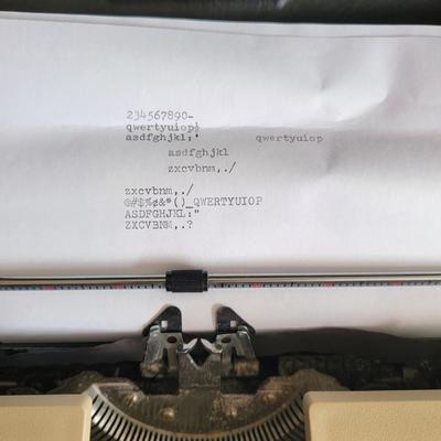 Vintage Smith Corona Daville XT Typewriter