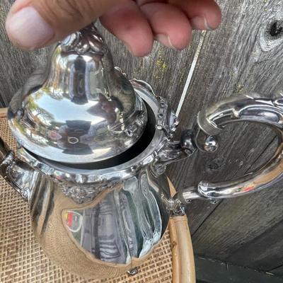 Vintage Wallace Silver-plated Coffee/Teapots