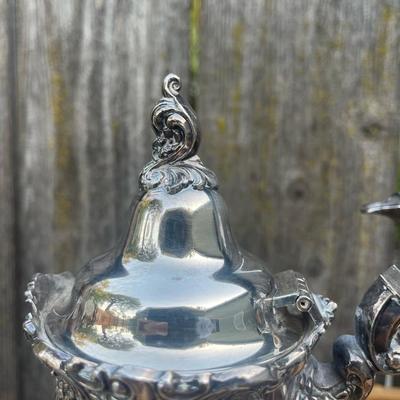 Vintage Wallace Silver-plated Coffee/Teapots