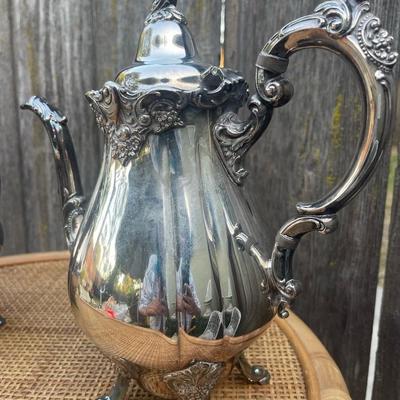 Vintage Wallace Silver-plated Coffee/Teapots