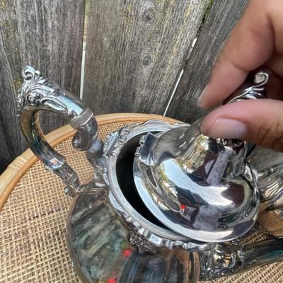 Vintage Wallace Silver-plated Coffee/Teapots