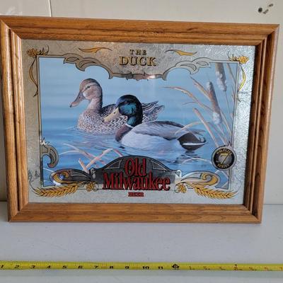 Old Milwaukee Mirror Wildlife Series - The Duck