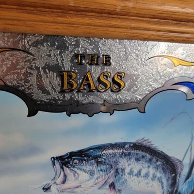 Old Milwaukee Mirror Wildlife Series - The Bass