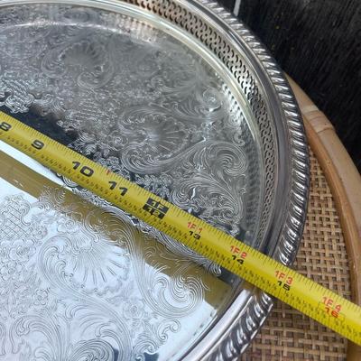 3 vintage Serving Dishes untested for sterling silver