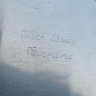 3 vintage Serving Dishes untested for sterling silver