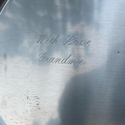 3 vintage Serving Dishes untested for sterling silver