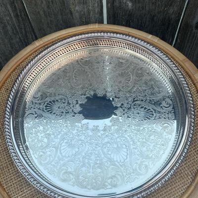 3 vintage Serving Dishes untested for sterling silver