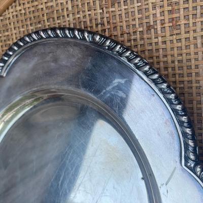 3 piece platter lot untested for sterling